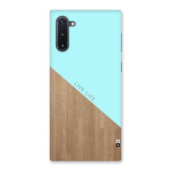 Live Life Back Case for Galaxy Note 10