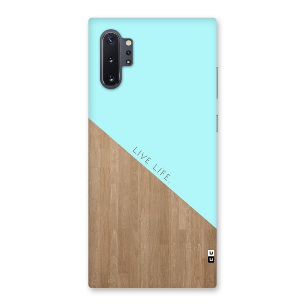 Live Life Back Case for Galaxy Note 10 Plus