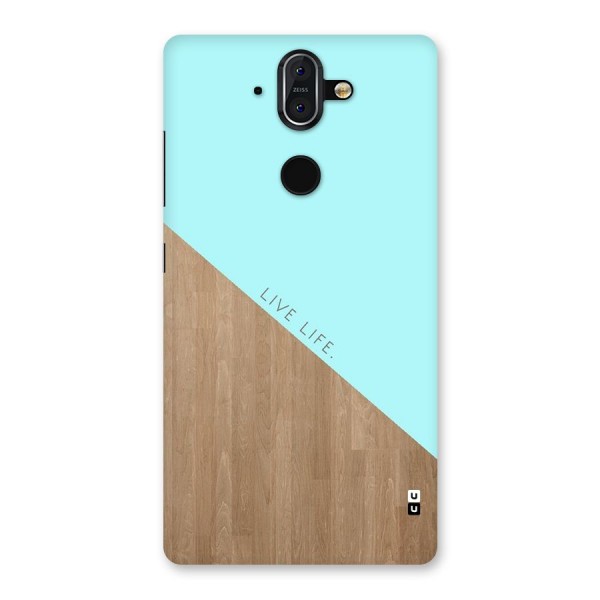 Live Life Back Case for Nokia 8 Sirocco