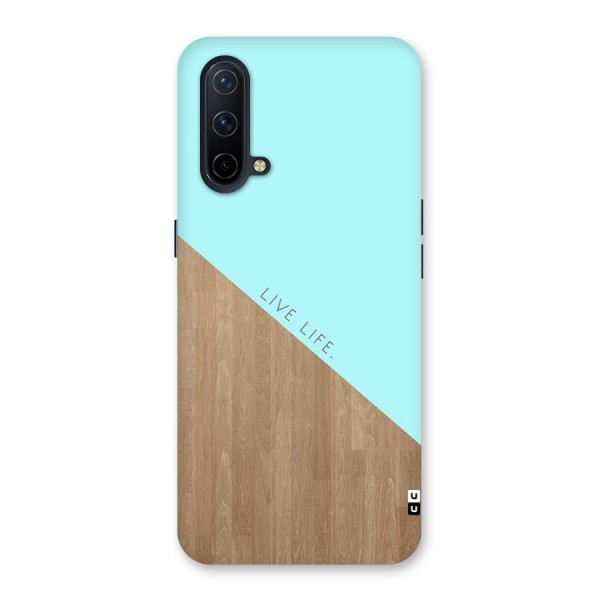 Live Life Back Case for OnePlus Nord CE 5G