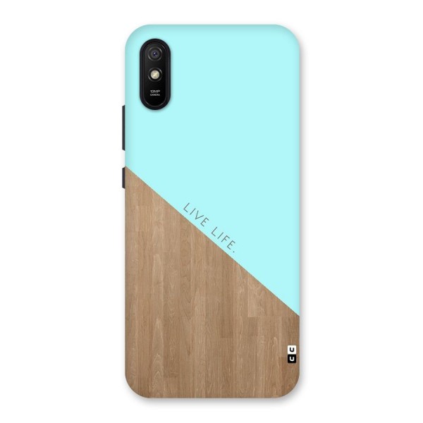 Live Life Back Case for Redmi 9i