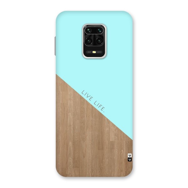 Live Life Back Case for Redmi Note 9 Pro