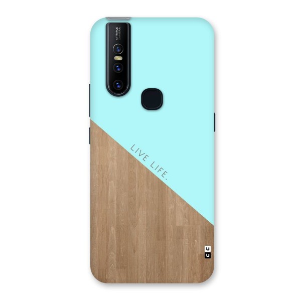 Live Life Back Case for Vivo V15