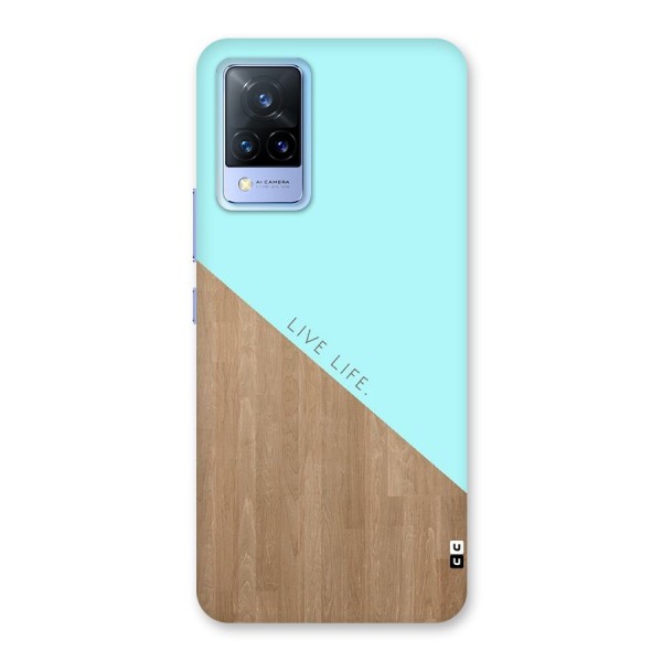 Live Life Back Case for Vivo V21 5G