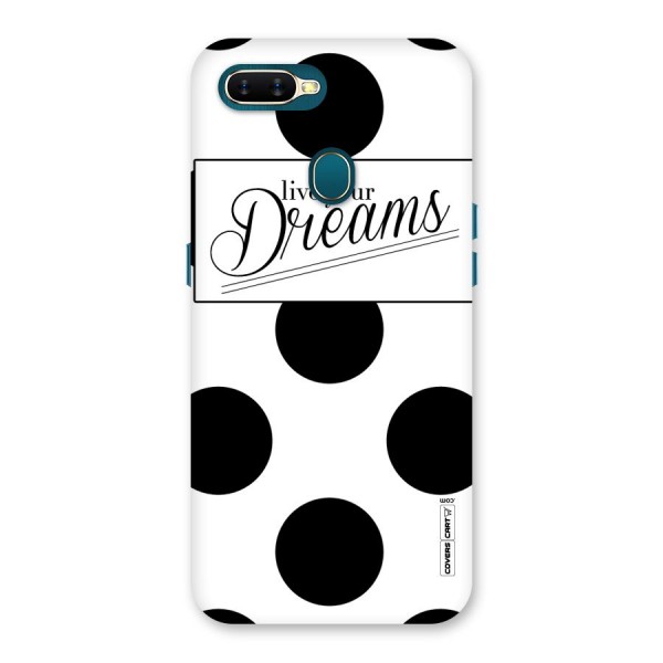 Live Your Dreams Back Case for Oppo A12