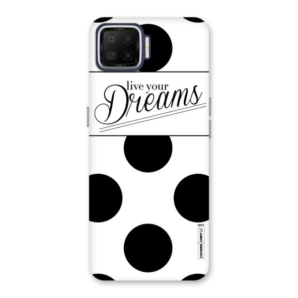 Live Your Dreams Back Case for Oppo F17