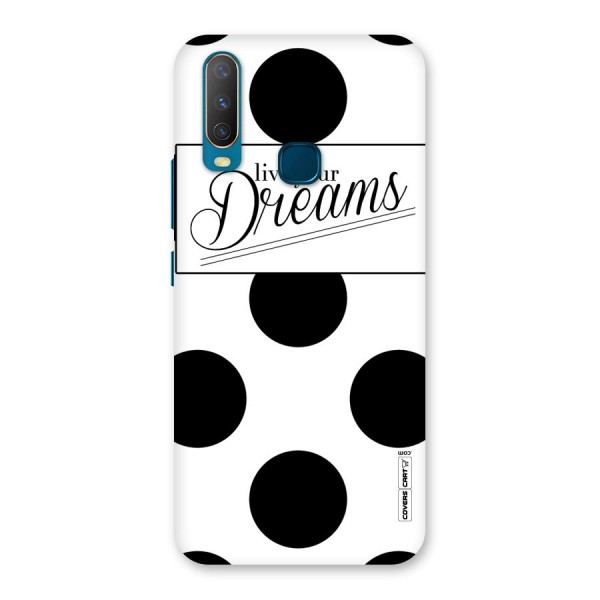 Live Your Dreams Back Case for Vivo U10