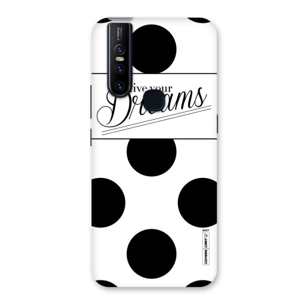 Live Your Dreams Back Case for Vivo V15