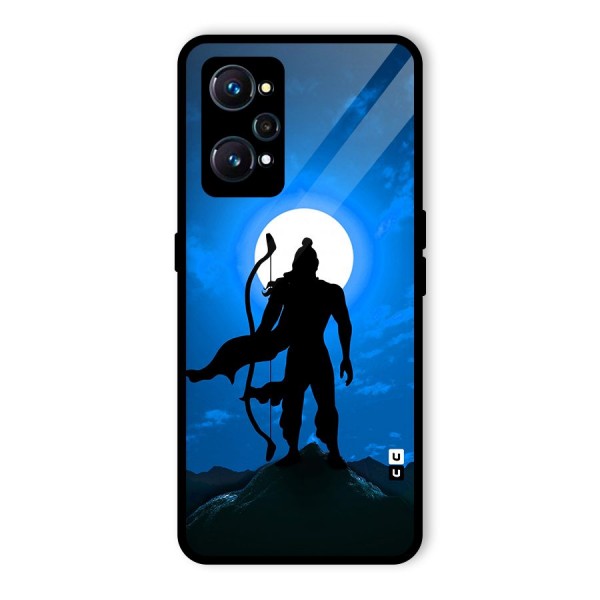 Lord Ram Illustration Glass Back Case for Realme GT Neo2