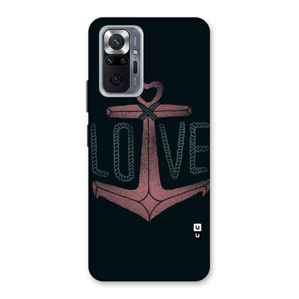 Love Anchor Form Back Case for Redmi Note 10 Pro
