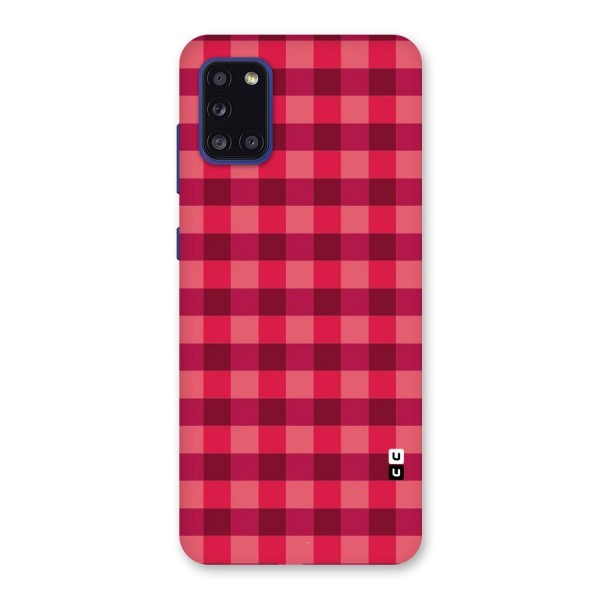 Love Checks Back Case for Galaxy A31