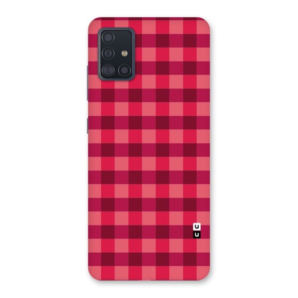 Love Checks Back Case for Galaxy A51