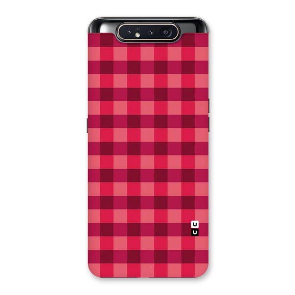 Love Checks Back Case for Galaxy A80