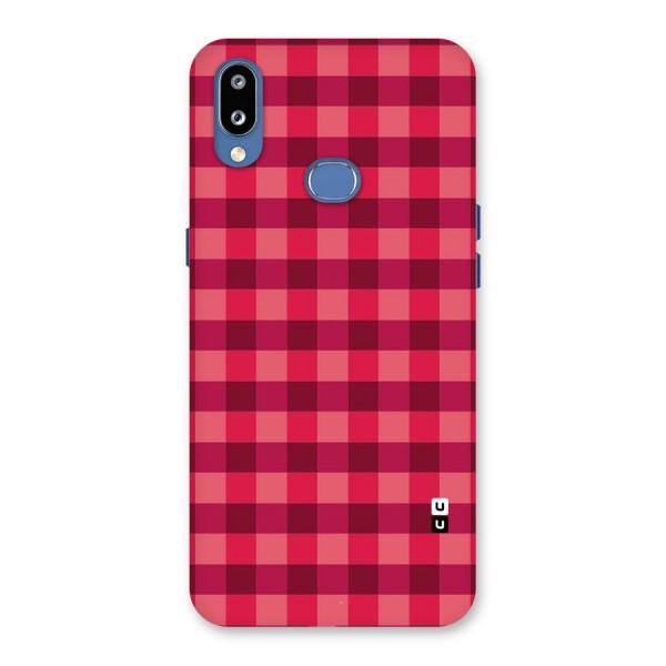 Love Checks Back Case for Galaxy M01s