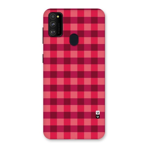 Love Checks Back Case for Galaxy M21