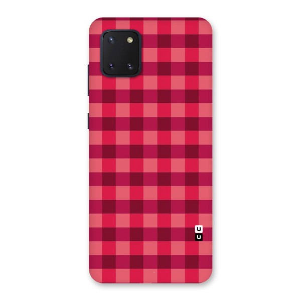 Love Checks Back Case for Galaxy Note 10 Lite