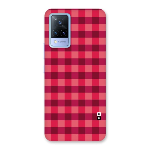 Love Checks Back Case for Vivo V21 5G