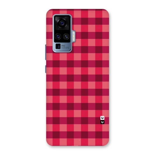 Love Checks Back Case for Vivo X50 Pro