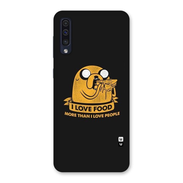 Love Food Back Case for Galaxy A50