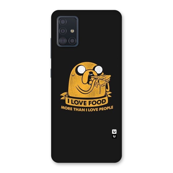 Love Food Back Case for Galaxy A51