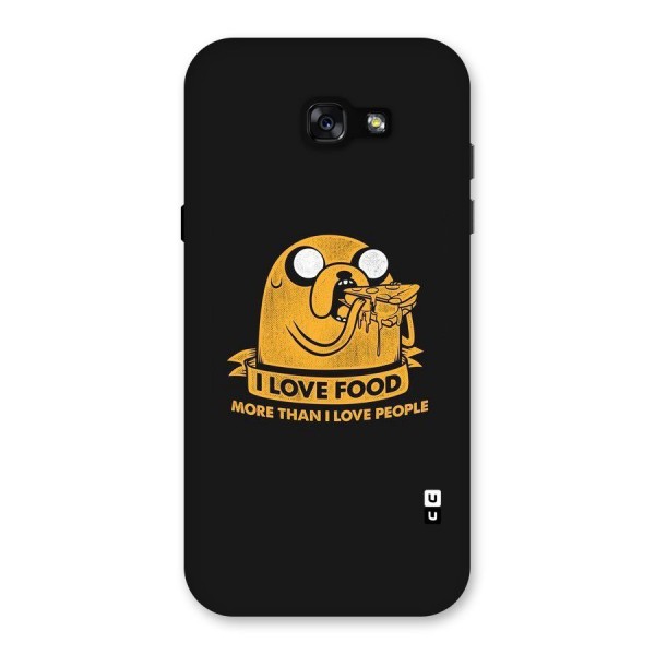 Love Food Back Case for Galaxy A7 (2017)