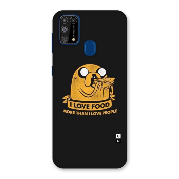 Love Food Back Case for Galaxy F41