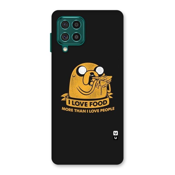 Love Food Back Case for Galaxy F62