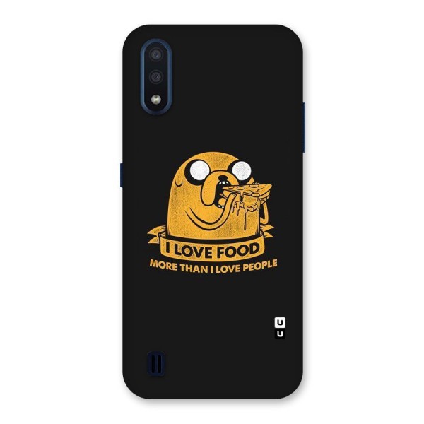 Love Food Back Case for Galaxy M01