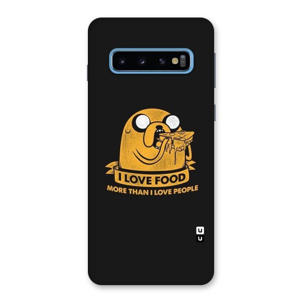 Love Food Back Case for Galaxy S10