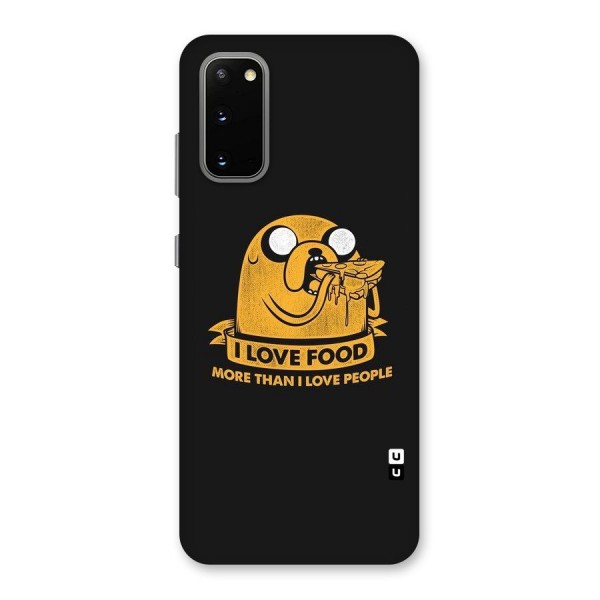 Love Food Back Case for Galaxy S20