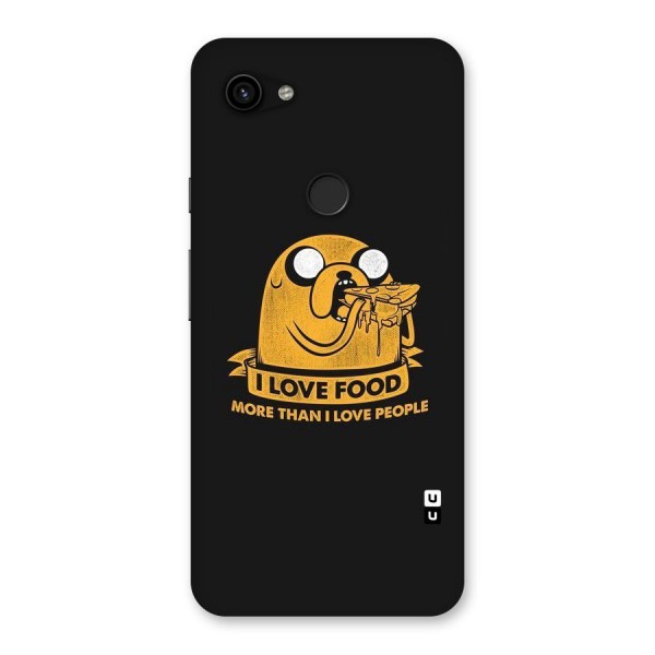 Love Food Back Case for Google Pixel 3a XL