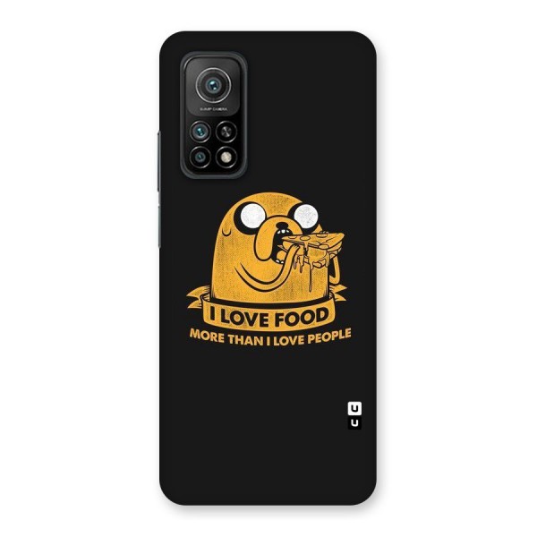 Love Food Back Case for Mi 10T Pro 5G