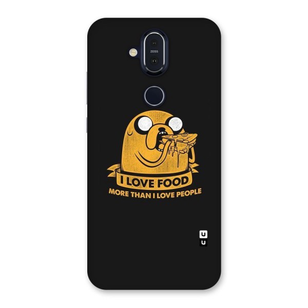 Love Food Back Case for Nokia 8.1