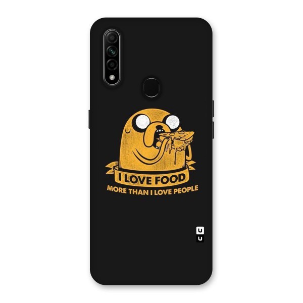 Love Food Back Case for Oppo A31