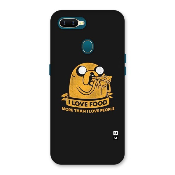 Love Food Back Case for Oppo A7