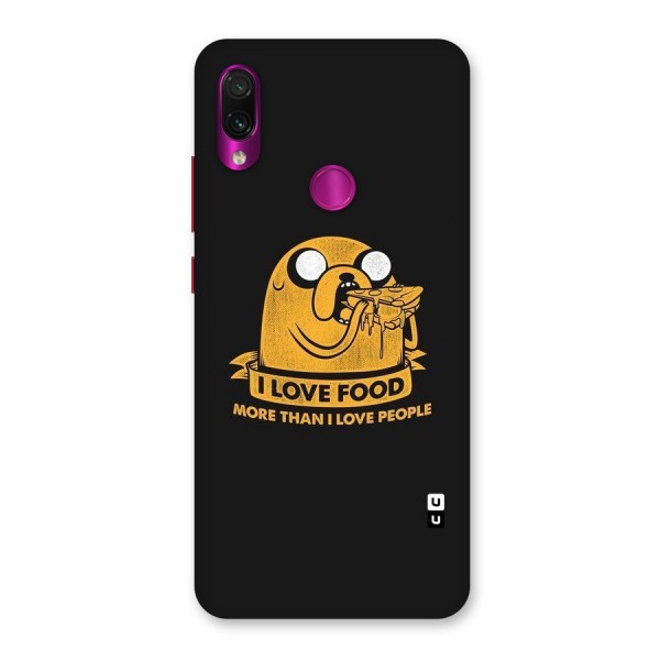 Love Food Back Case for Redmi Note 7 Pro