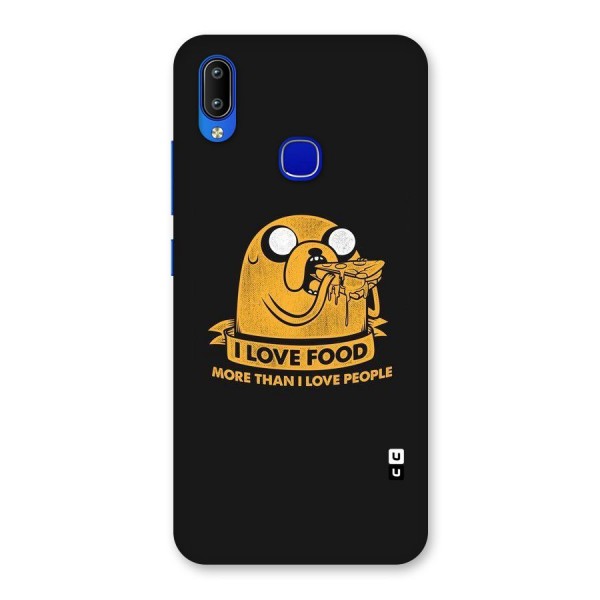 Love Food Back Case for Vivo Y91