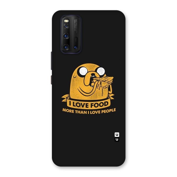 Love Food Back Case for Vivo iQOO 3