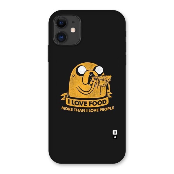 Love Food Back Case for iPhone 11