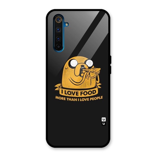 Love Food Glass Back Case for Realme 6 Pro