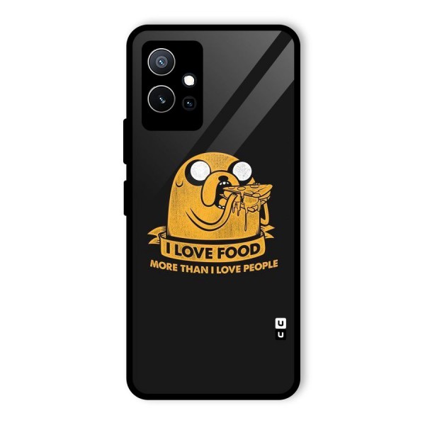 Love Food Glass Back Case for Vivo T1 5G