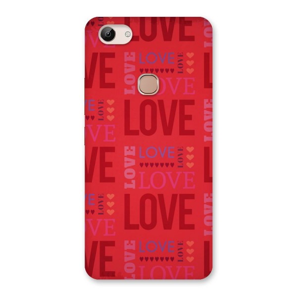 Love Pattern Back Case for Vivo Y83