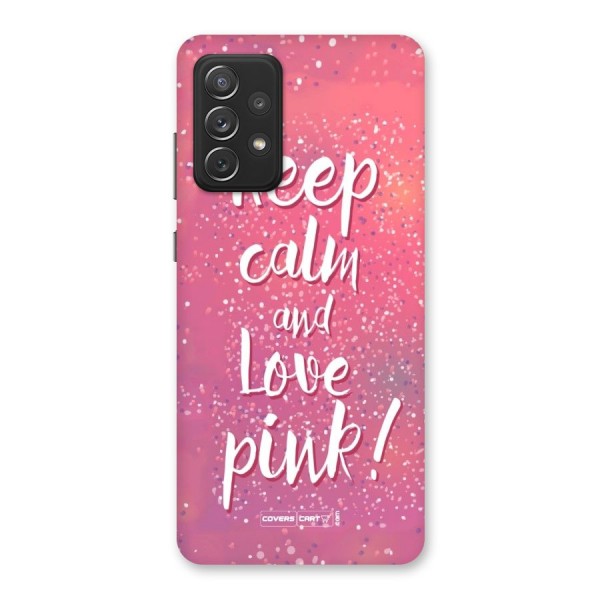 Love Pink Back Case for Galaxy A72