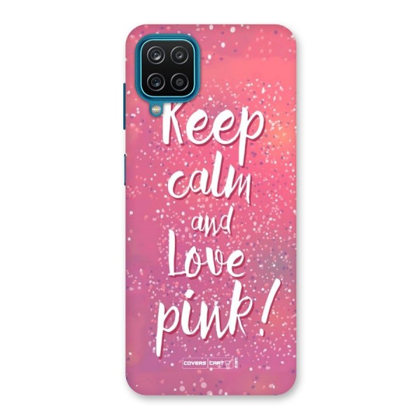 Love Pink Back Case for Galaxy F12