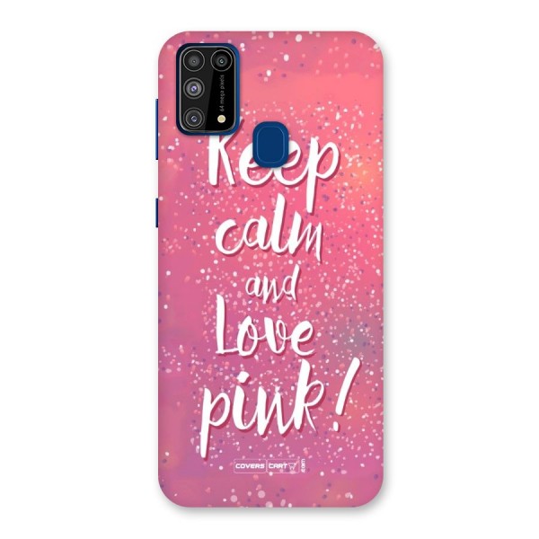 Love Pink Back Case for Galaxy F41