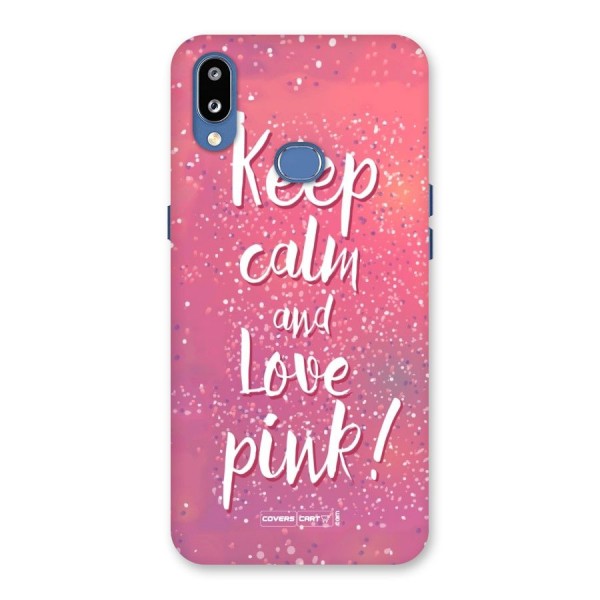 Love Pink Back Case for Galaxy M01s