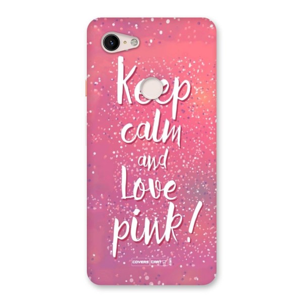 Love Pink Back Case for Google Pixel 3 XL