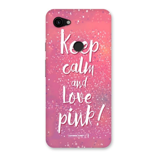 Love Pink Back Case for Google Pixel 3a XL