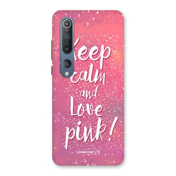 Love Pink Back Case for Mi 10