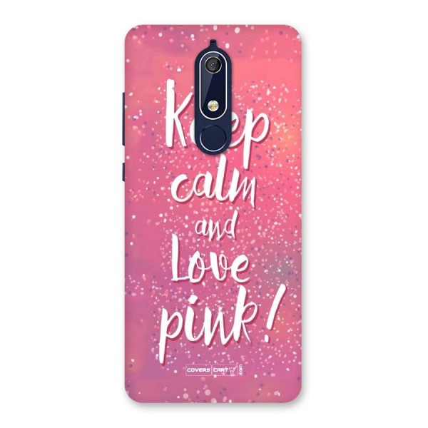 Love Pink Back Case for Nokia 5.1